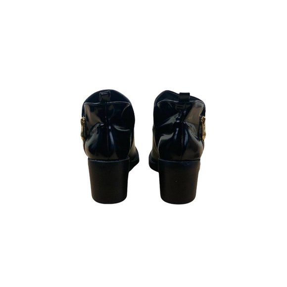 ZARA Trafaluc Black Leather Zip Pointed Toe Fashion Boots Women Size 36 EUR US 6 - Picture 8 of 12